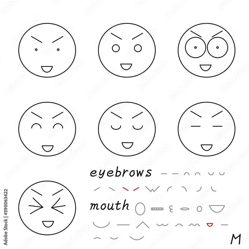 facial expression icon_05_m facial expression icon_05_m