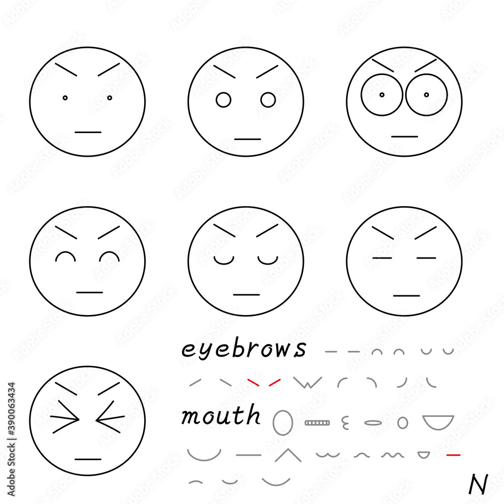 facial expression icon_05_n facial expression icon_05_n
