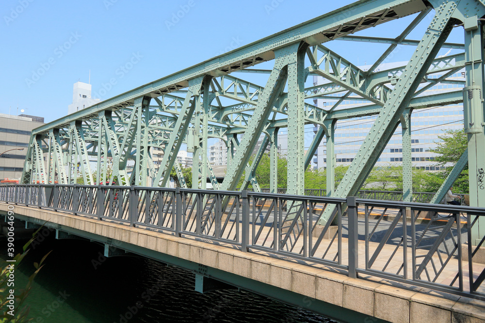 Fototapeta premium 大横川 東富橋