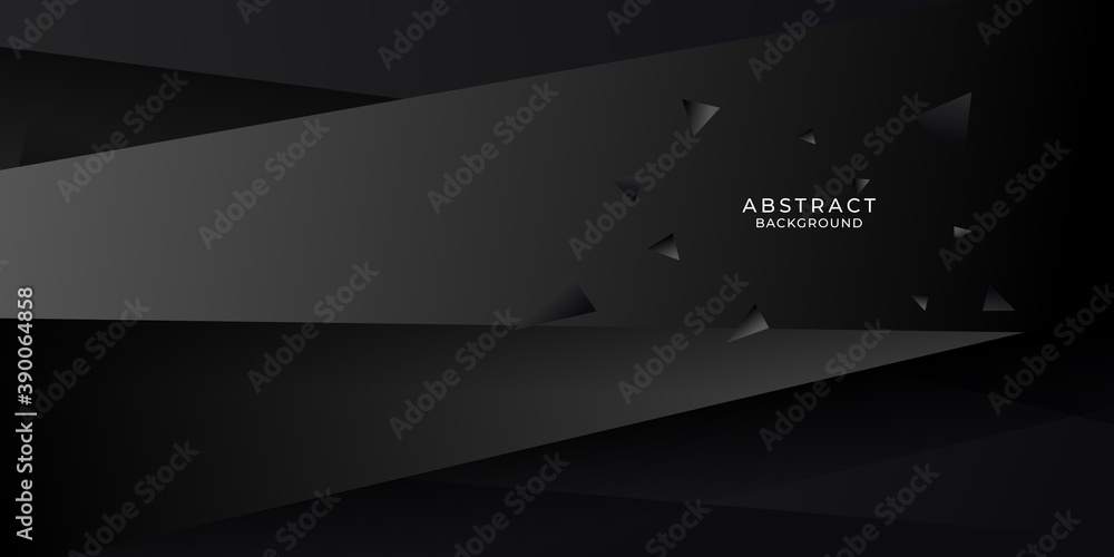 Chrome lines on black background Chrome lines on black background