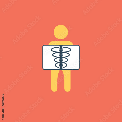 
A person avatar with x-ray
