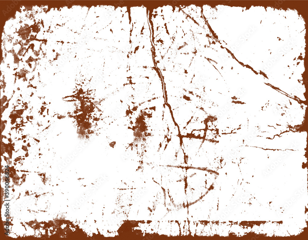 Fototapeta premium Grunge texture background, frame vintage effect. Royalty high-quality free stock photo image of abstract old frame grunge texture, distressed overlay texture. Useful as background for design-works