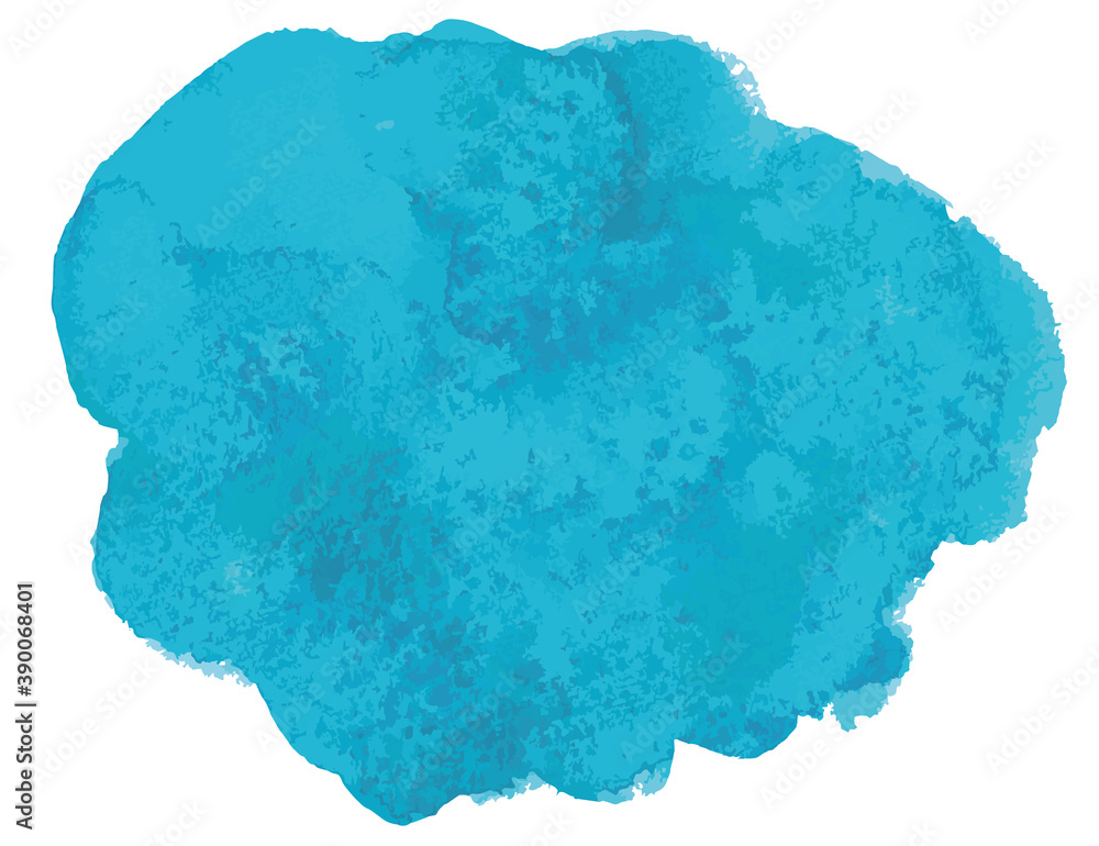 水彩　瑞々しい背景装飾