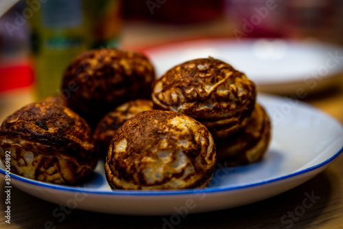 Ã†bleskiver pÃ¥ et fad photo