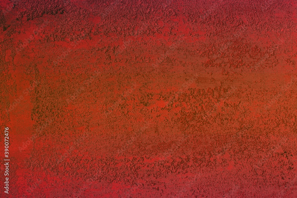 Fototapeta premium abstract grunge red travertine like plaster texture for design purposes.