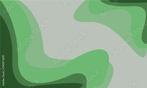 Fondo Formas Verdes