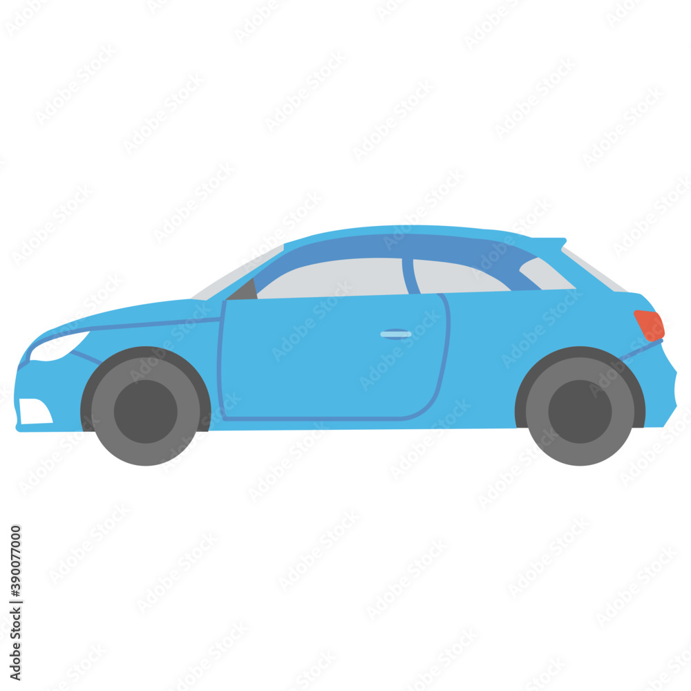 Fototapeta premium A battery operated toy car for kids 