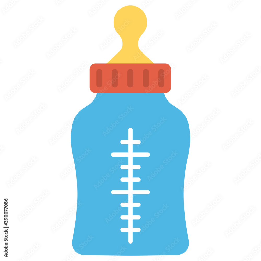 A baby bottle also known as feeding bottle to feed babies
A baby bottle also known as feeding bottle to feed babies