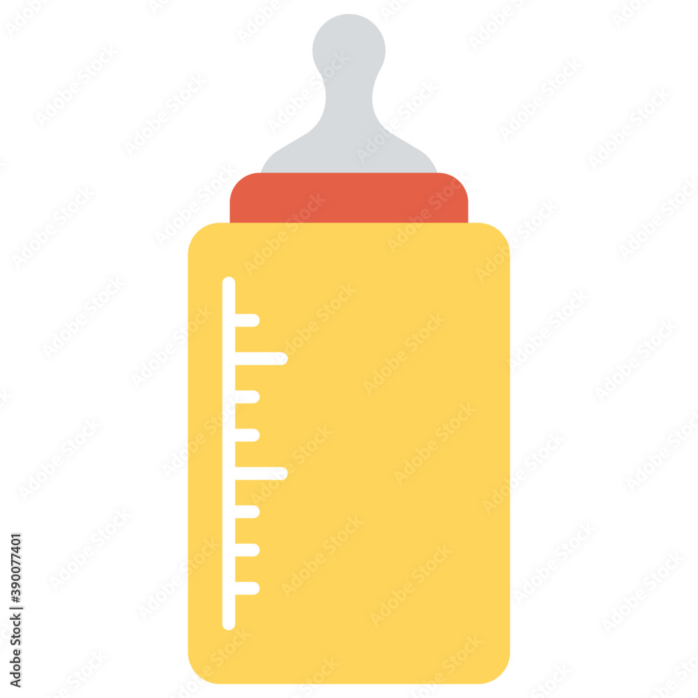 A baby bottle also known as feeding bottle to feed babies
A baby bottle also known as feeding bottle to feed babies