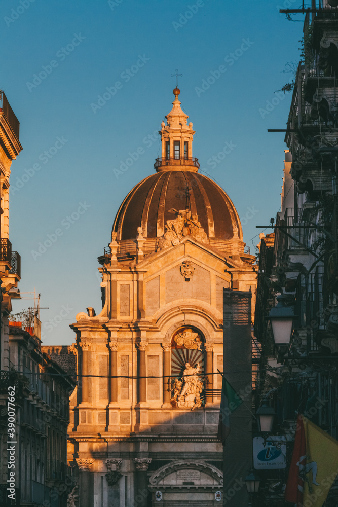 Cathedral of Catania, Sicily, Italy