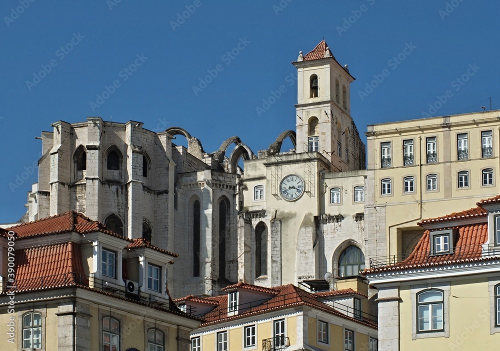 Convento do Carmo in Lisbon - Portugal
