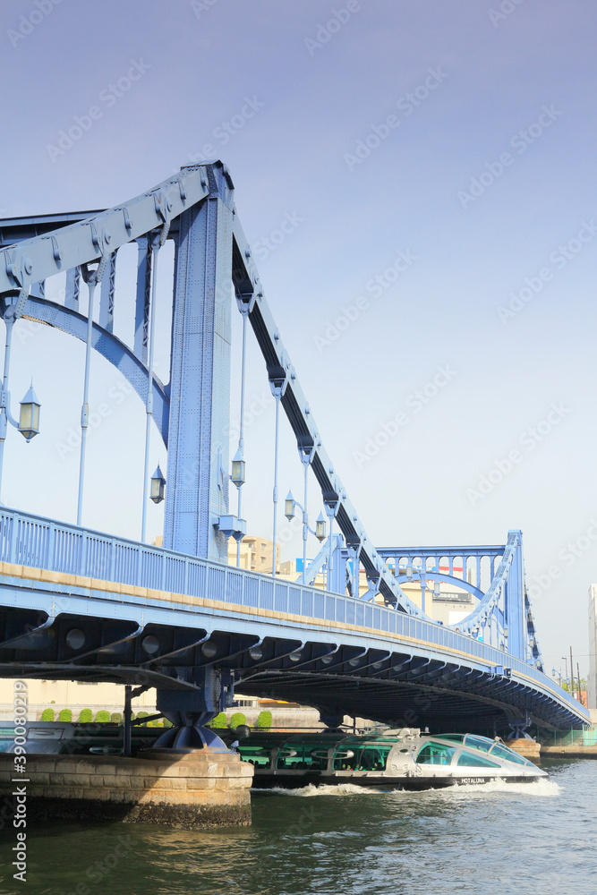 Fototapeta premium 清洲橋 水上バスホタルナ