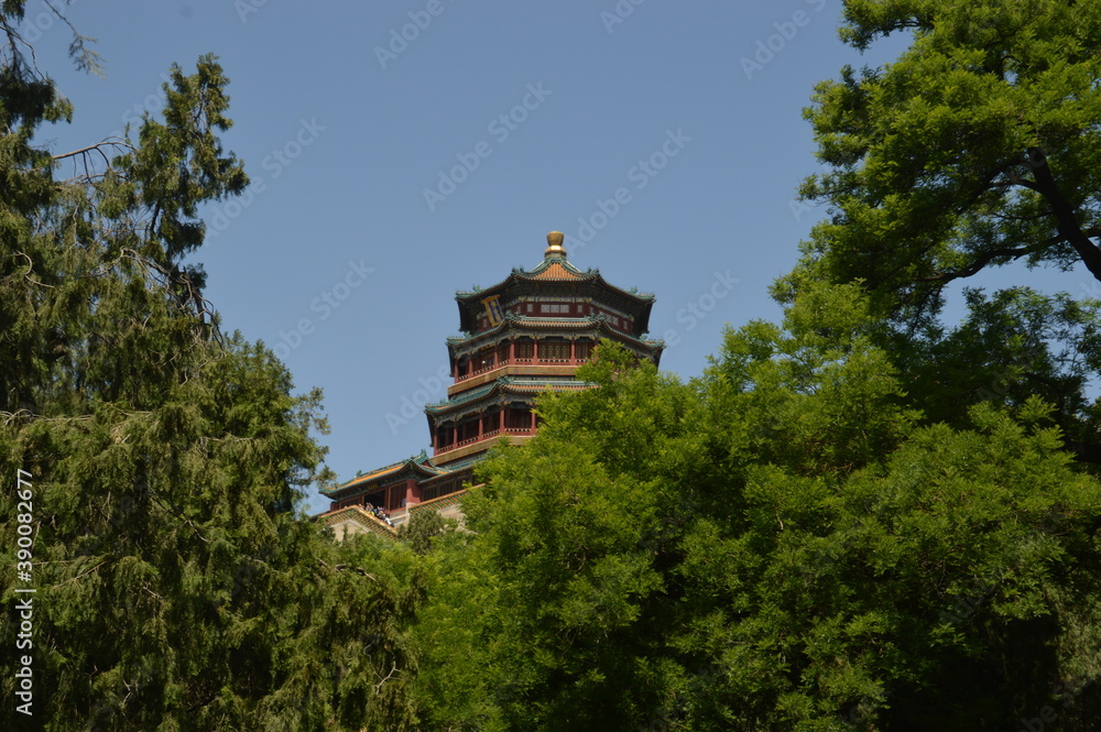 The beautiful temples and historical sites of the Ming and Qing Dynasty in Beijing / Peking, China
