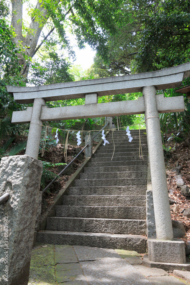 熊野神社　鳥居