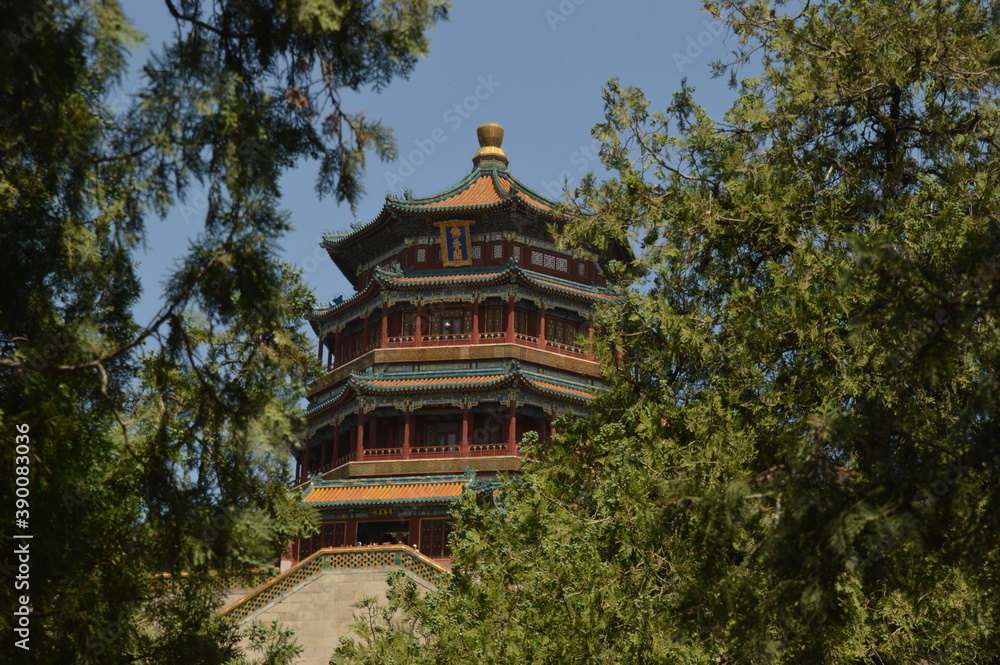 The beautiful temples and historical sites of the Ming and Qing Dynasty in Beijing / Peking, China