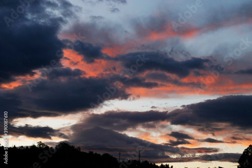 Sky at sunset