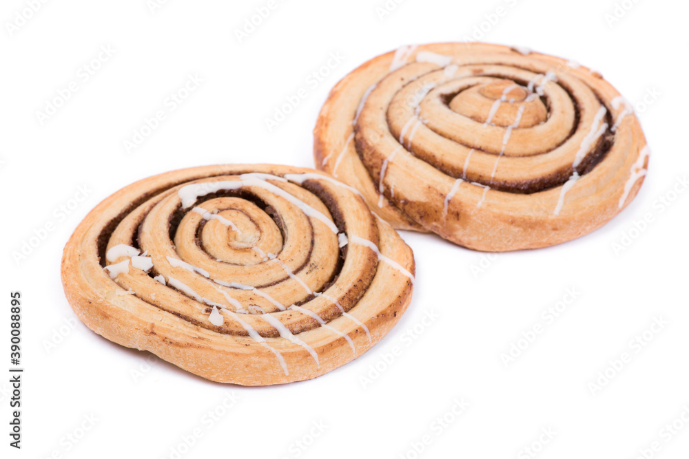 Freshly baked cinnamon bun rolls Freshly baked cinnamon bun rolls