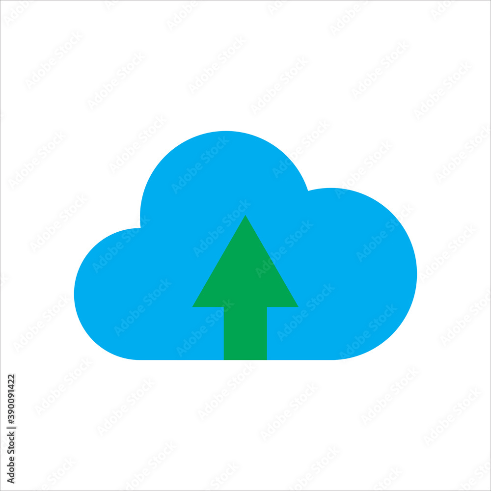 cloud illustration. cloud with conection. Concept of cloud computing. vector icon concept. cloud illustration. cloud with conection. Concept of cloud computing. vector icon concept.