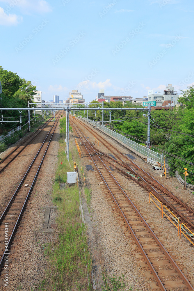JR線路　東海道線　京浜東北線