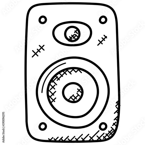 
Musical hardware device, speaker box
