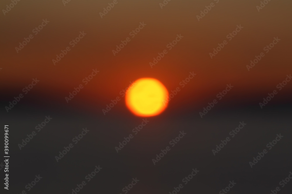 Unfocused blured multicolored background bokeh of sunset. Unfocused blured multicolored background bokeh of sunset.