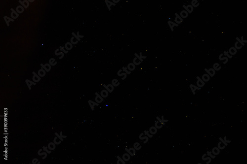 Background of the beautiful night sky with stars © olyasolodenko
