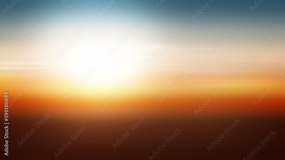 Sunset background illustration gradient abstract, colorful.