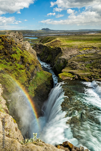 Huldufoss waterfall, Iceland