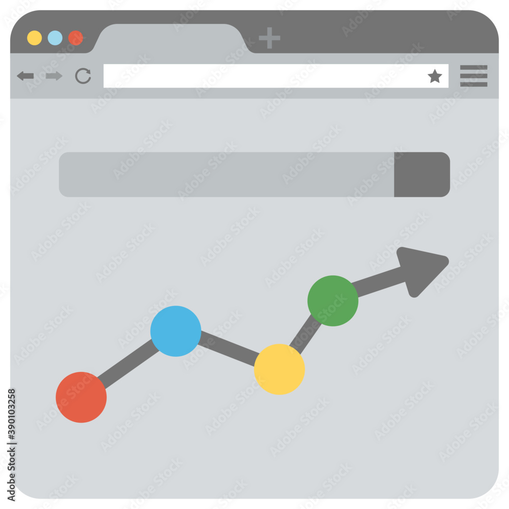Financial growth line chart on laptop screen, website analytics
Financial growth line chart on laptop screen, website analytics
