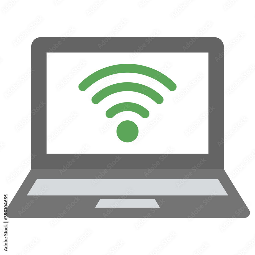 Laptop connecting to a wifi network
Laptop connecting to a wifi network