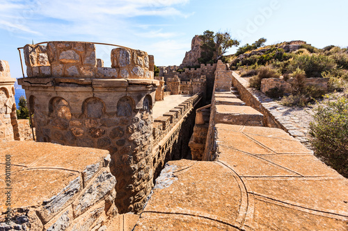 Castillitos Battery in Spain. Defensive architecture photo