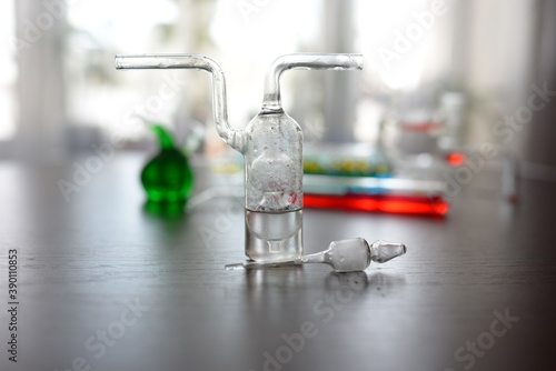 glass small laboratory