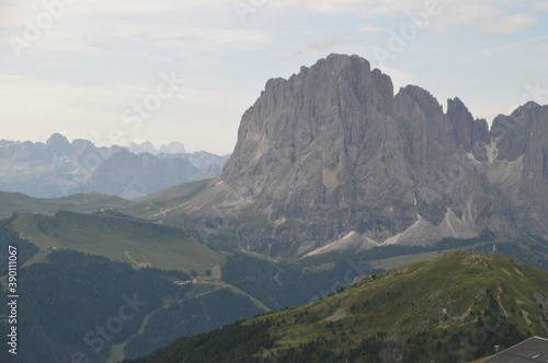 Hiking in the Seceda and Seiser Alm / Alpe di Siusi mountains in the Dolomites, Northern Italy