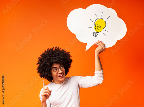 Cuadro en lienzo Creative ideas and innovations