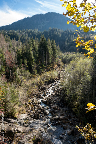 canyon at Chessiloch with Seebebach in Flühli, Entlebuch photo