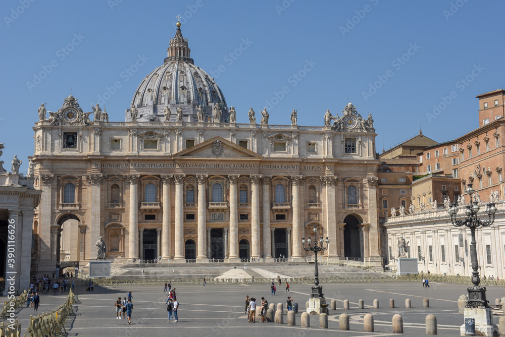 The basilica of St Peter at Vatican city