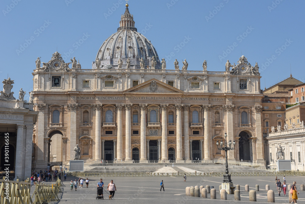 The basilica of St Peter at Vatican city