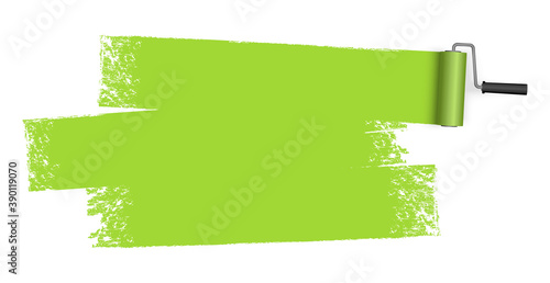 paint roller concept with marking