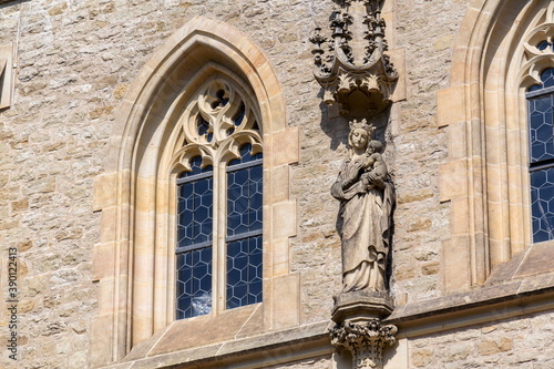 Roman Catholic Saint Barbaras Church in Kutna Hora, sunny summer day, Czech Republic