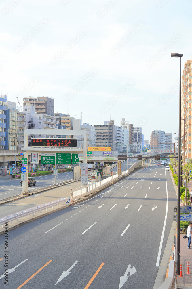 Obraz premium 第一京浜 大森海岸