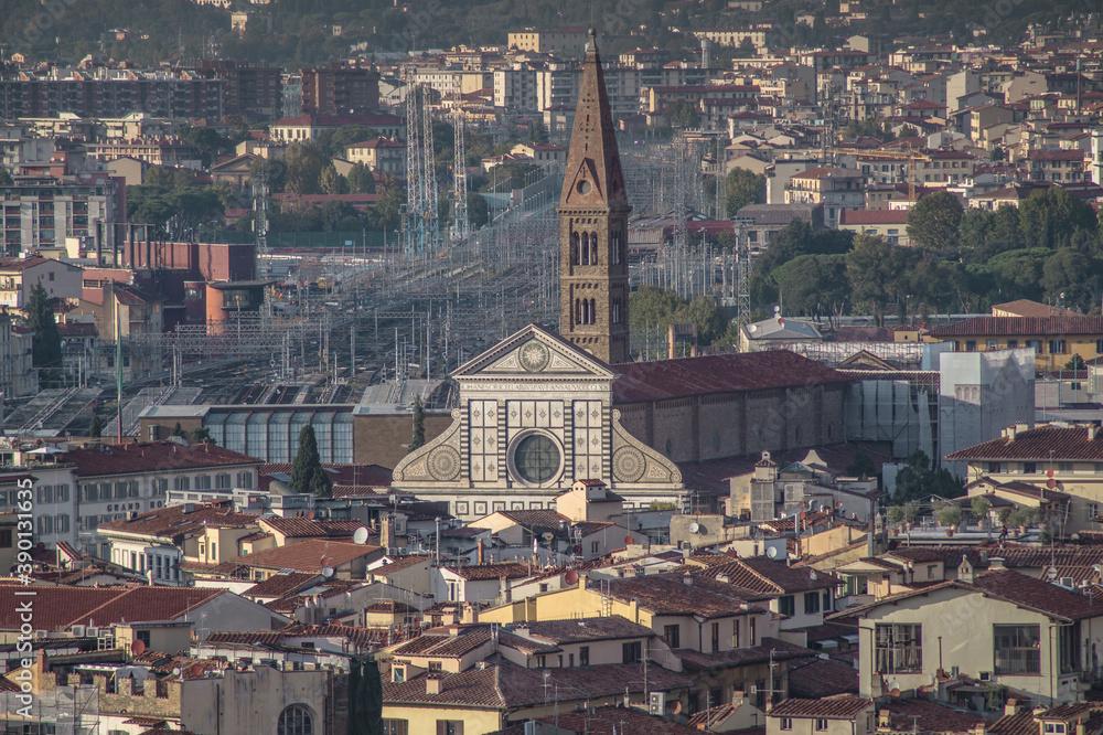 View of Florence from above