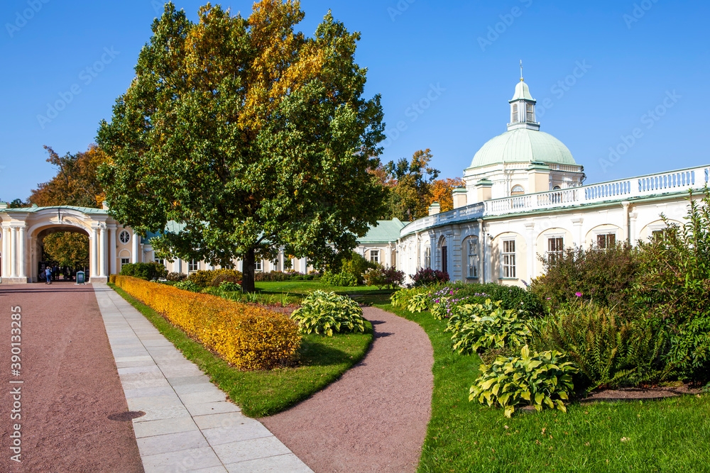 Church of Panteleimon the Healer in the Great Oranienbaum Palace. Oranienbaum. Lomonosov. St. Petersburg. Russia