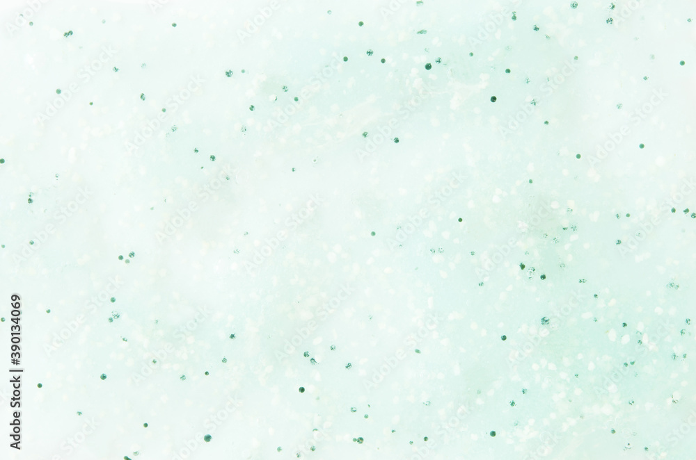 Scrub or lotion smear isolated on white. Top view. Skin care concept. - Image Scrub or lotion smear isolated on white. Top view. Skin care concept. - Image