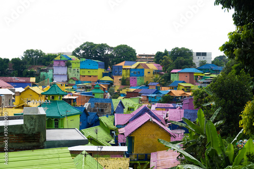 Rainbow Village in Malang, Indonesia