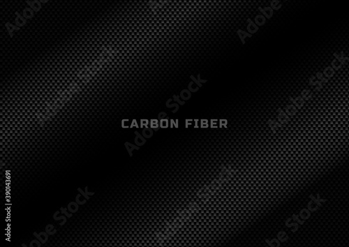 Carbon Fiber Vertical Texture Vector Background.