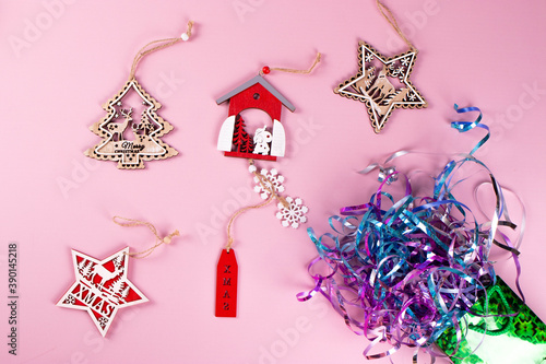 new year or shristmas decoration items photo