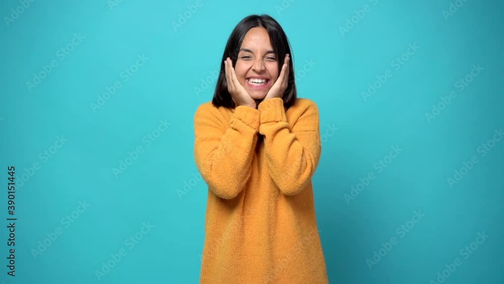 woman with surprise and shocked facial expression woman with surprise and shocked facial expression