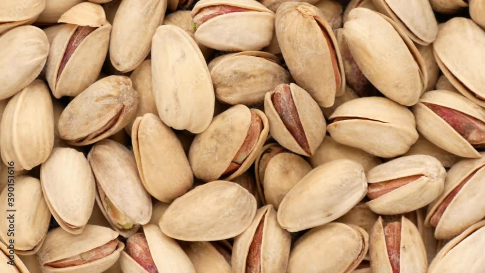 Pistachios in shell, dolly shot. Pistachios in shell, dolly shot.