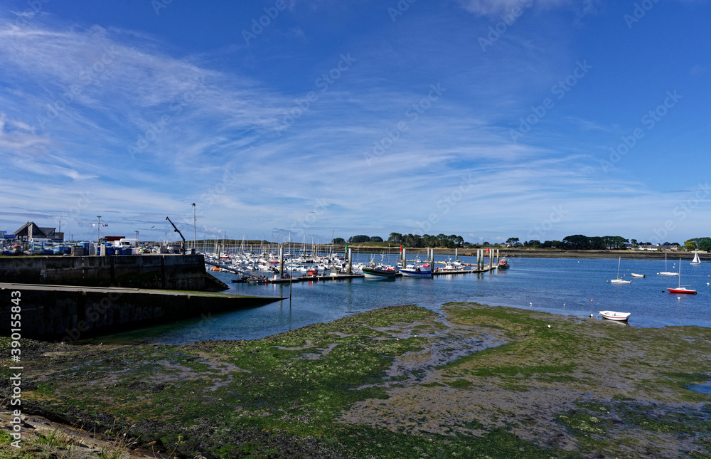 Port de L’Aber Wrac’h, Finistère, Bretagne, France