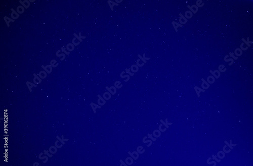 Blue sky background with white stars in Greece